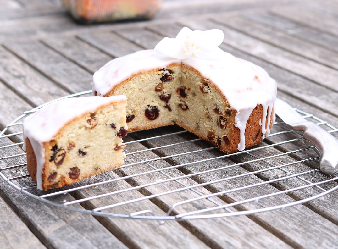 Mandel-Rosinen-Kuchen